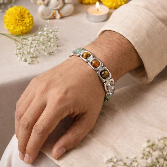 Rinmukteshwar Siddh | Dhan Prapti Bracelet – For Men (Premium Collection)